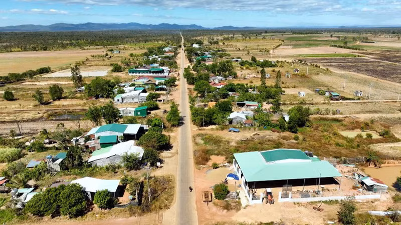 Le village de Ring connaît un essor remarquable. Photo : Baogialai.