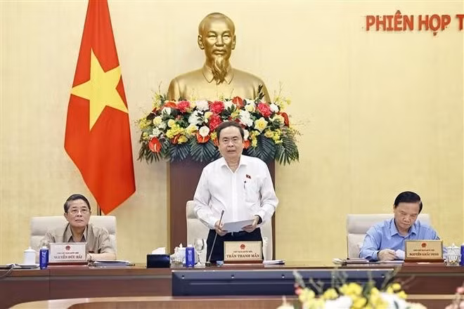 Le président de l"AN Tran Thanh Man. Photo : VNA.