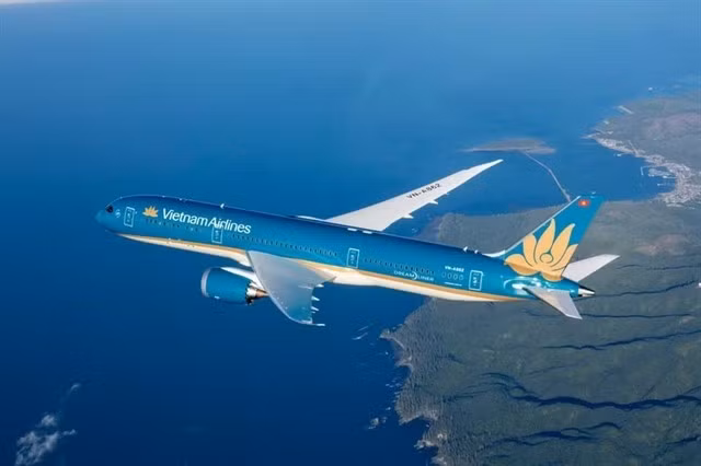 Vietnam Airlines continue de dominer le marché de l'aviation. Photo fournie par la compagnie Vietnam Airlines.