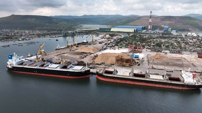 Le port international de Nghi Son, quartier de Nghi Son, province de Thanh Hoa. Photo : VNA