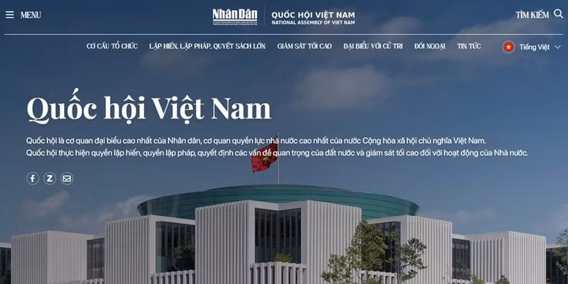 Le journal Nhân Dân lance une page spécialisée sur l'Assemblée nationale du Vietnam