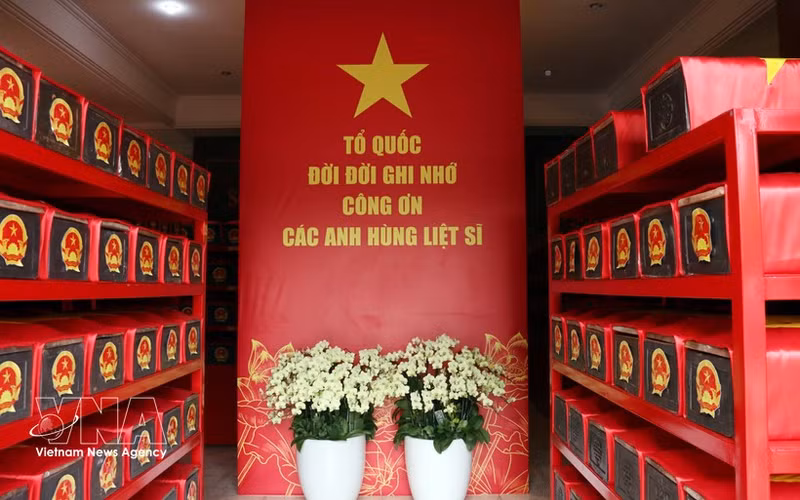 Quelque 664 restes de soldats tombés au combat retrouvés au parc Le Thi Rieng