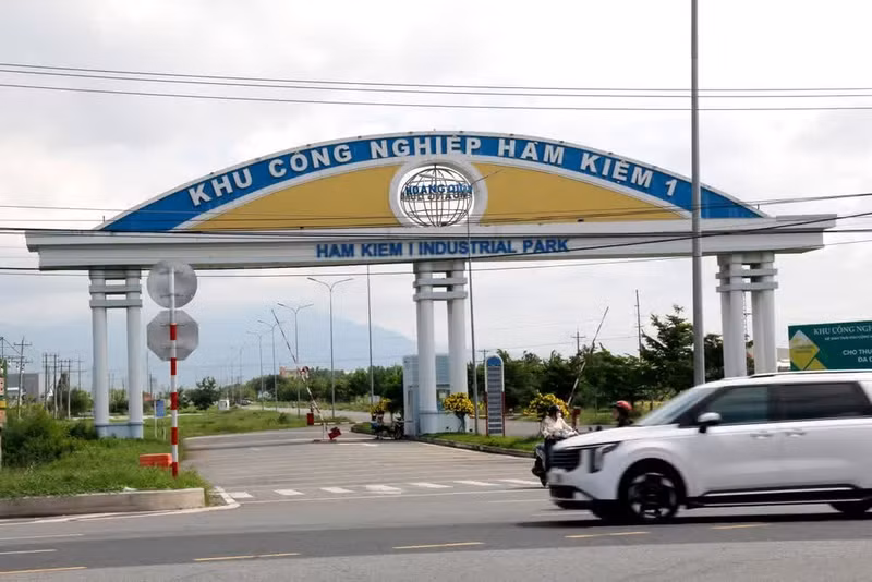 Le parc industriel Ham Kiem 1, situé dans la province de Lam Dong. Photo: VNA
