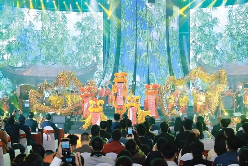Cérémonie d'ouverture de la Foire du Printemps 2026. Photo : VNA.