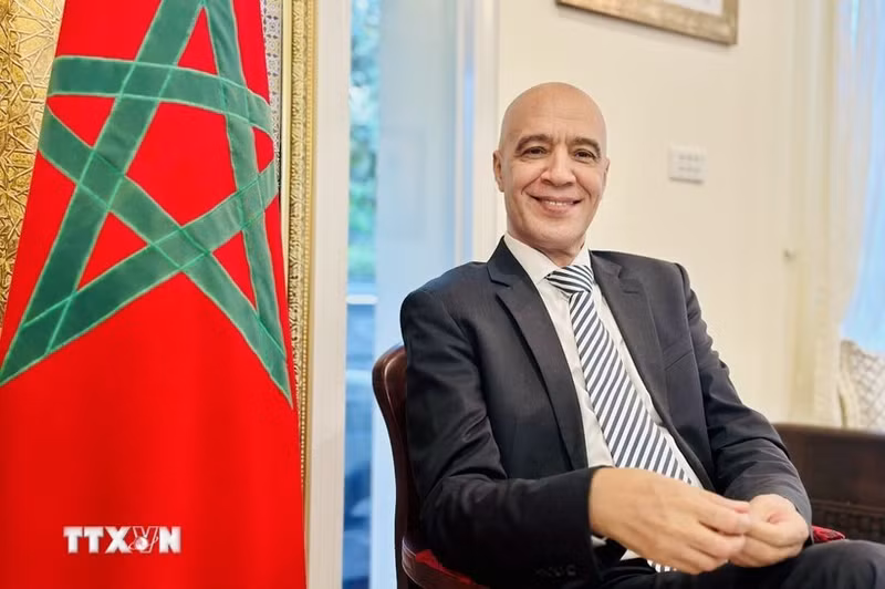 L’ambassade du Maroc au Vietnam, Jamale Chouaibi. Photo : VNA.