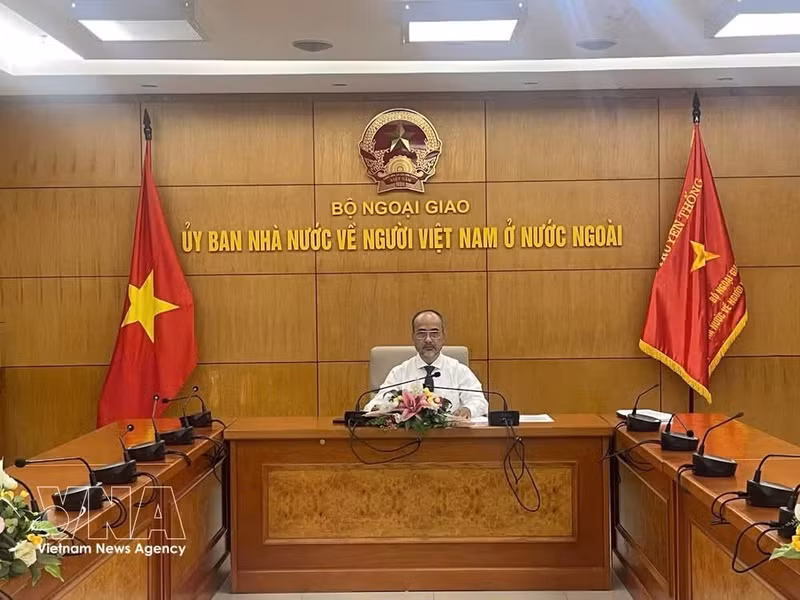 Le président du Comité d’État chargé des Vietnamiens de l’étranger, Nguyên Trung Kiên. Photo: VNA