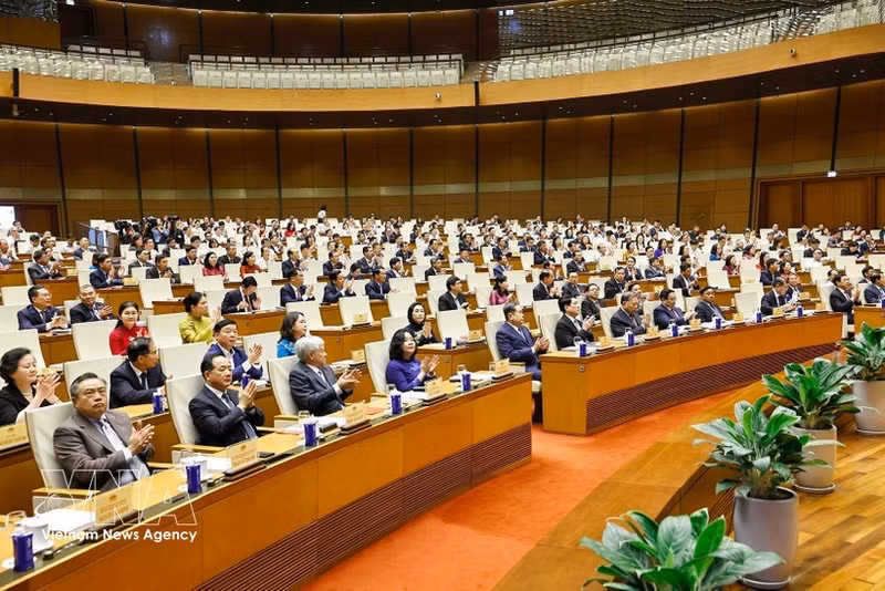 Conférence nationale sur le bilan du scrutin 2026-2031. Photo : VNA.