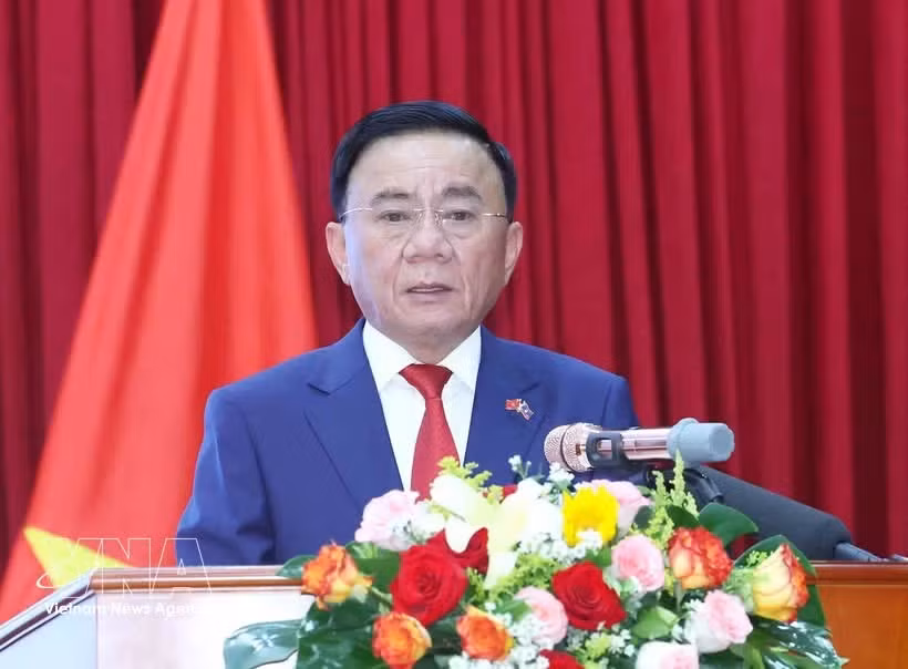 Tran Cam Tu, membre du Bureau politique et membre permanent du Secrétariat du Comité central du Parti communiste du Vietnam. Photo : VNA.