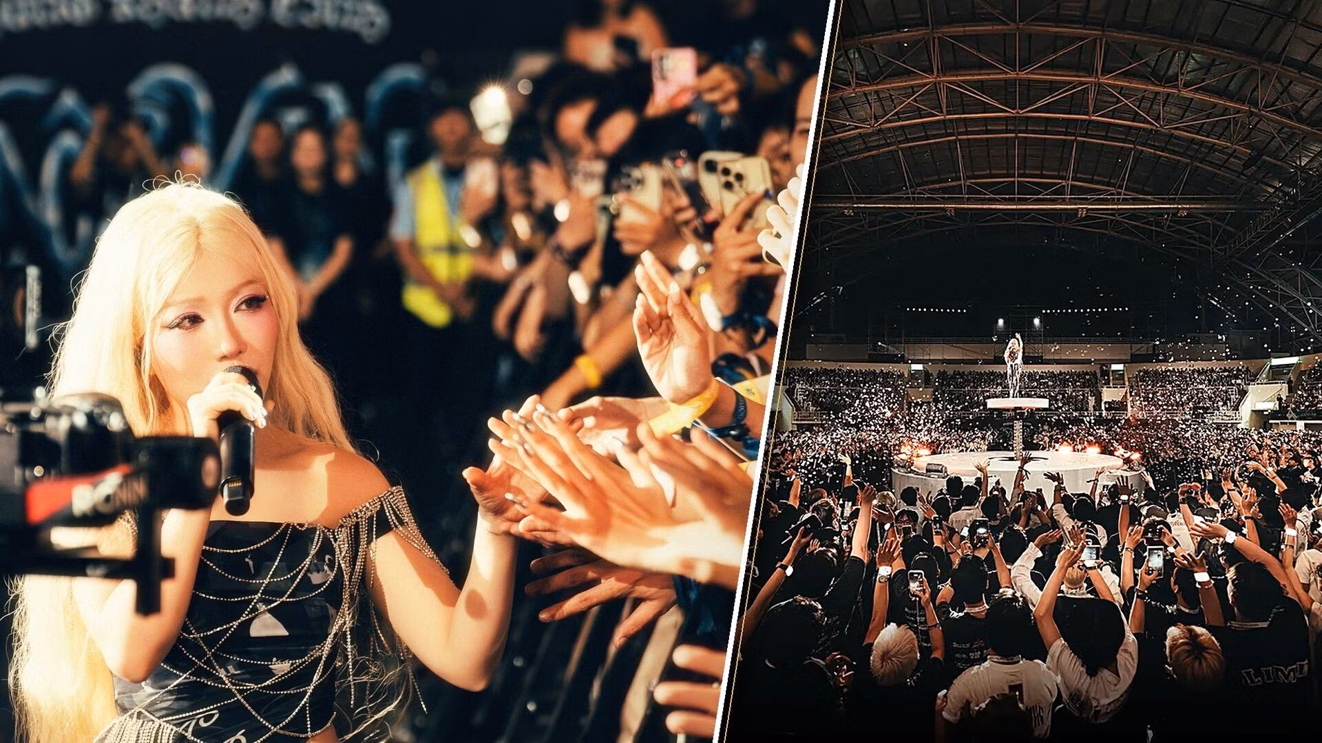 “Giữa một vạn tour” (Parmi dix mille tournées) de Phùng Khánh Linh, un spectacle grandiose réunissant plusieurs milliers de personnes. Photo : comité d'organisation