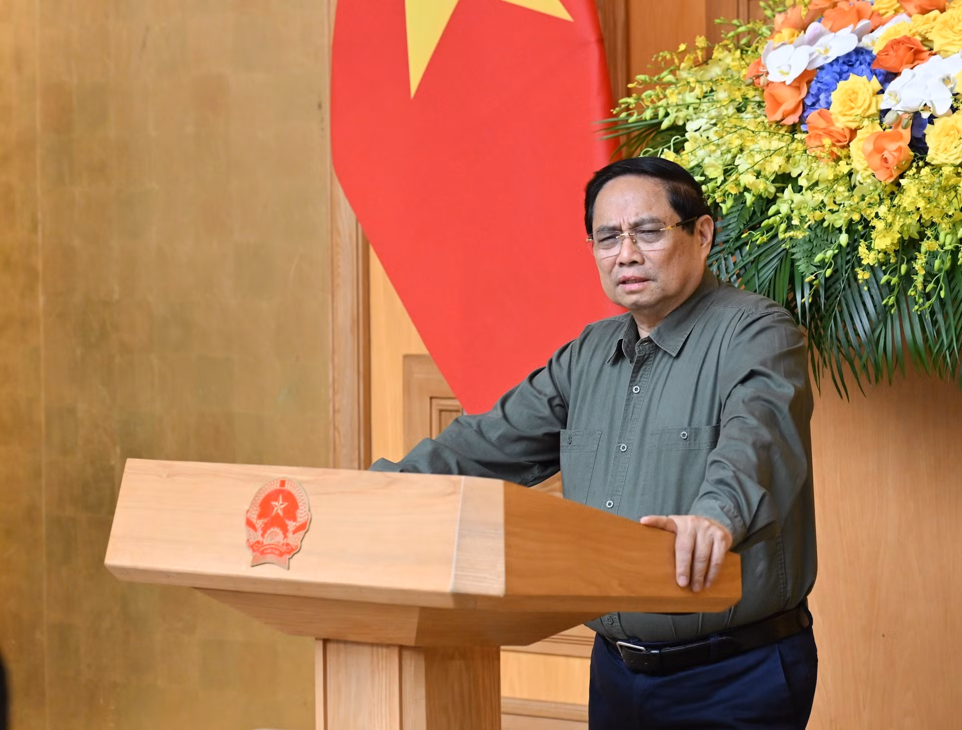 Le PM Pham Minh Chinh fixe l’objectif de mettre fin à la pêche INN d’ici fin novembre 2025. Photo : Tran Hai/NDEL