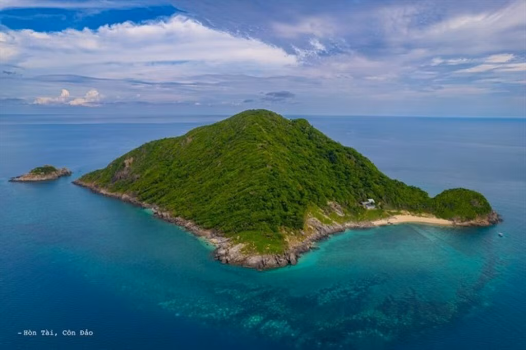 L’île de Tài (Hòn Tài) du parc national de Con Dao, à Hô Chi Minh-Ville. Photo : Parc national de Con Dao