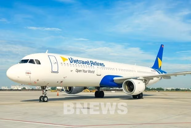 Un avion de Vietravel. Photo : VNA.