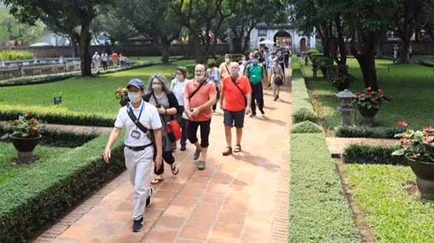 Hanoi a accueilli environ 18,7 millions de visiteurs en 2022. Photo: hanoimoi.vn