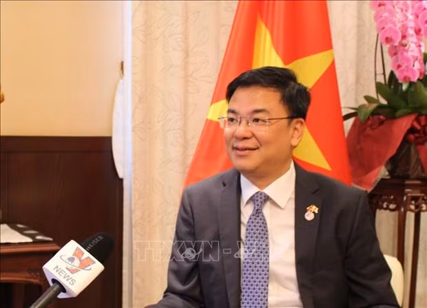 L'ambassadeur du Vietnam au Japon, Pham Quang Hiêu. Photo : VNA.