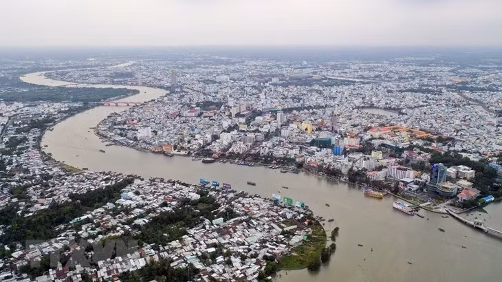 La ville de Cân Tho. Photo : Phan Tuân Anh/AVI.