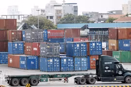 Les exportations constituent l'un des principaux moteurs de la croissance économique du Vietnam. Photo : VNA. 