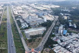 Vue d'une partie de la zone industrielle de Bien Hoa 2, à Dong Nai. Photo : VNA. 