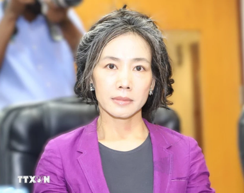 L’ambassadrice du Vietnam en Tanzanie et en Éthiopie, Vu Thanh Huyên. Photo : VNA. L’ambassadrice du Vietnam en Tanzanie et en Éthiopie, Vu Thanh Huyên. Photo : VNA.