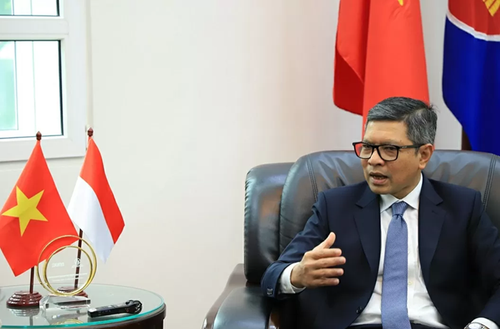L’ambassadeur d’Indonésie au Vietnam, Denny Abdi. Photo : Baoquocte. L’ambassadeur d’Indonésie au Vietnam, Denny Abdi. Photo : Baoquocte.