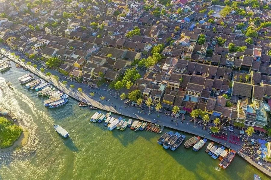 La vieille ville de Hoi An, l'une des destinations préférées des touristes internationaux lors de leur voyage au Vietnam. Photo : TITC