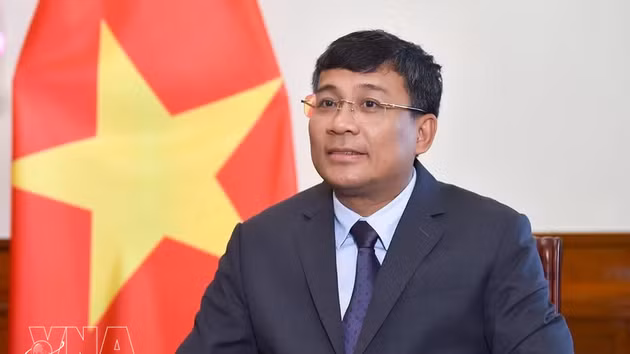 Le vice-ministre permanent des Affaires étrangères du Vietnam, Nguyen Minh Vu. Photo : VNA. 