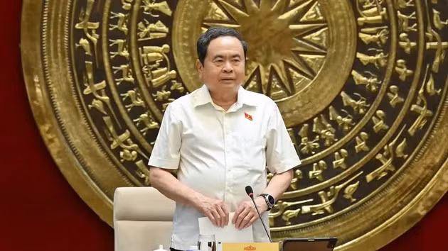 Le président de l’Assemblée nationale, Tran Thanh Man. Photo : NDEL. 
