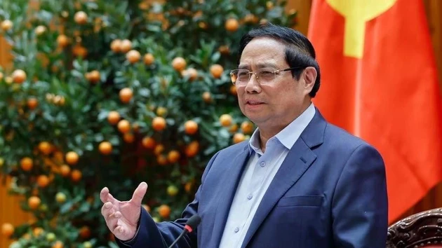 Le Premier ministre Pham Minh Chinh. Photo : Chinhphu.vn 