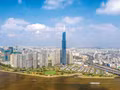 Vue panoramique de Hô Chi Minh-Ville. Photo : VNA.