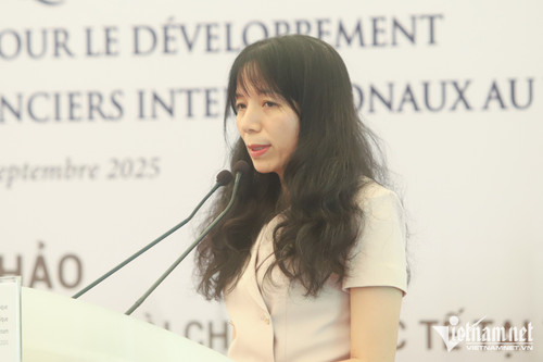 Mme Dao Thanh Huong, directrice adjointe du Département des investissements étrangers relevant du ministère vietnamien des Finances. w-img-3344-2268.jpg
