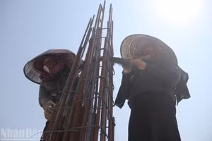 Le 11 avril, Ha Tinh figurait parmi les localités les plus chaudes du Centre, avec des températures dépassant les 40 degrés Celsius dans de nombreux endroits.
