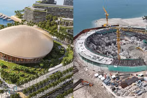 Le futur Centre de conférences de l'APEC. Photo : VNA.