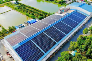 Des installations de plus grande envergure, allant de quelques dizaines de kW à plusieurs MW, sont déployées dans les usines et les entrepôts logistiques. Photo : NDEL.