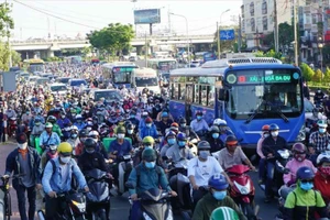 Hô Chi Minh-Ville lancera la première zone à faibles émissions du Vietnam en 2026. Photo: TMO