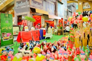 La « Rue de l’automne de Hanoi » attire de nombreux visiteurs et touristes.