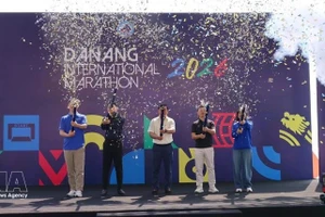 Lors de la cérémonie d'ouverture du Marathon international de Dà Nang 2026. Photo : VNA