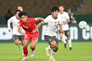 La sélection vietnamienne des moins de 23 ans a été battue 0-3 par son homologue chinoise, mardi soir 20 janvier, en demi-finale de la Coupe d’Asie U23 de l’AFC 2026. Photo : AFC.