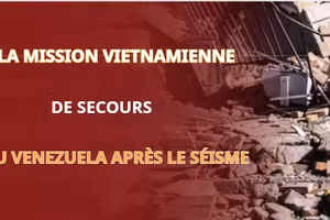 [Infographie] La mission vietnamienne de secours au Venezuela après le séisme