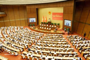 La conférence nationale visant à concrétiser la ligne extérieure du XIVe Congrès national du Parti s'est tenue le 11 juin 2026 à Hanoï. Photo : VNA.