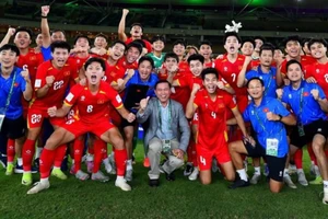 Football - U23 Asie 2026 : le Vietnam de retour en demi-finales, huit ans après Changzhou. Photo : AFC/VNA/CVN.