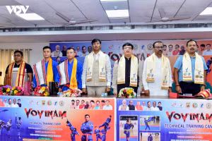 Le ministre indien de la Défense : le Vovinam (Arts martiaux vietnamiens) constitue un pont d’amitié entre le Vietnam et l’Inde