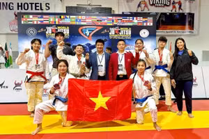 Le Vietnam se classe 2e aux Championnats d'Asie de Jujitsu 2026