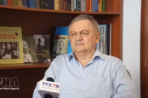 Le Dr Anatoly Sokolov, de l’Institut d’études orientales de l’Académie des sciences de Russie. Photo : VNA.