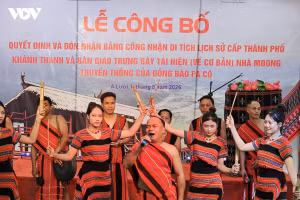 Hue : la maison Moong traditionnelle des Pa Co classée monument historique de niveau municipal
