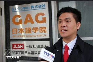 Nguyen Duy Anh, président d’honneur de l’Association des Vietnamiens dans la préfecture de Fukuoka au Japon et secrétaire général du Réseau mondial pour l'enseignement du vietnamien et de la culture vietnamienne. Photo : VNA.