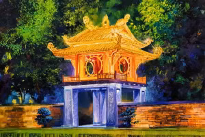 Les symboles de Hanoi dans la peinture
