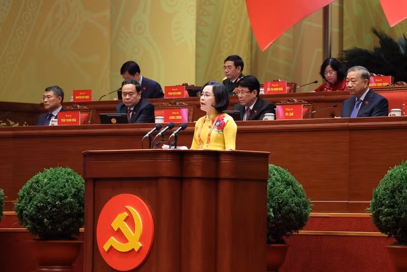 Nguyen Thi Thanh, membre du Comité central du Parti, membre de la permanence du Comité du Parti de l’Assemblée nationale et vice-présidente de l’Assemblée nationale. Photo : VNA.