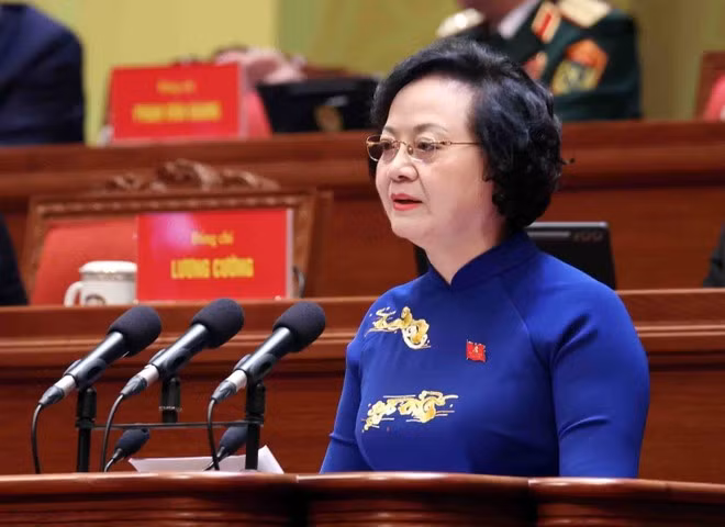 Pham Thi Thanh Tra, membre du Comité central du Parti et vice-Première ministre. Photo : VNA.