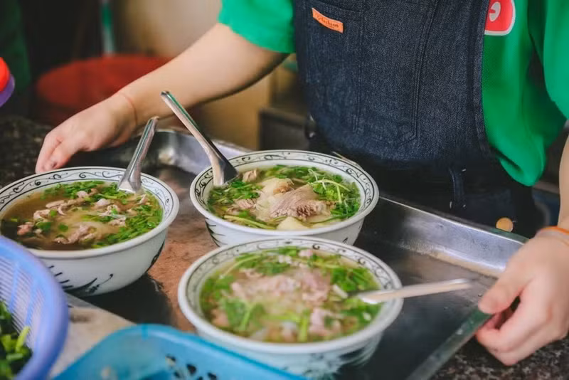 Le Pho bo, ou soupe de nouilles au bœuf jouit d’une renommée mondiale. Photo : VietnamPlus.