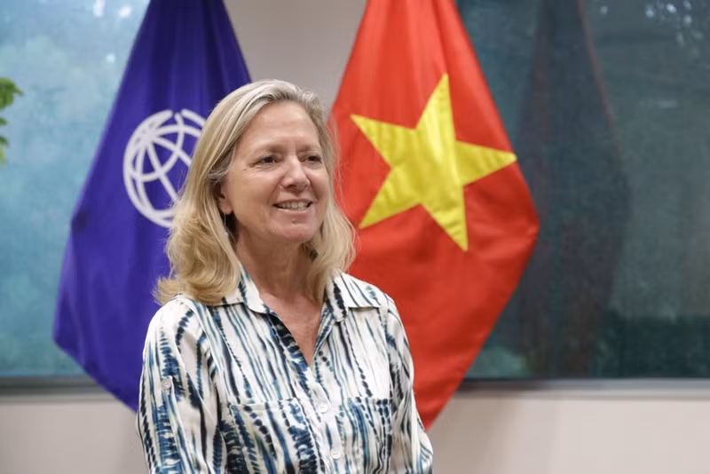 Mariam J. Sherman, directrice nationale de la Banque mondiale pour le Vietnam, le Laos et le Cambodge. Photo : VNA