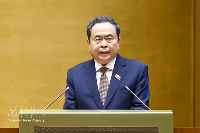 Le président de l’Assemblée nationale Tran Thanh Man. Photo : VNA.